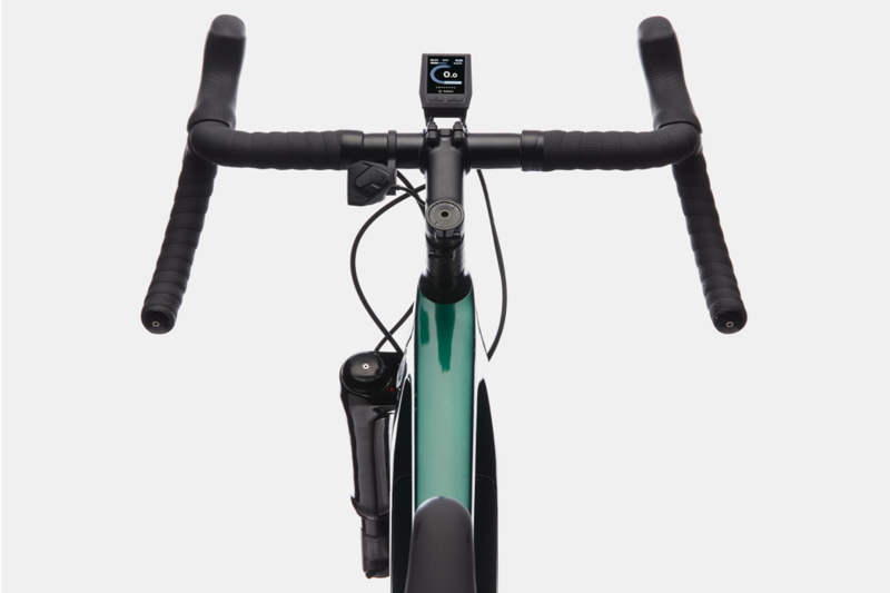 2021 Cannondale Topstone Neo Carbon Lefty 1 eGravel Bike in Green-4
